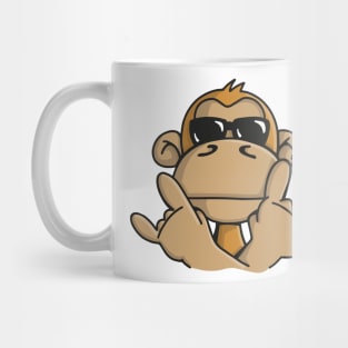 Cool Monkey with Sunglasses Mug